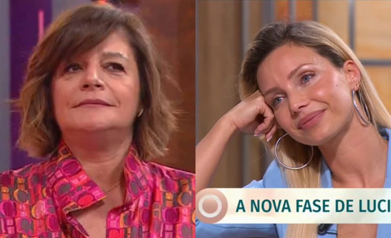 Júlia Pinheiro deixa Luciana Abreu em lágrimas em direto na SIC: “Precisas tanto, Luciana”